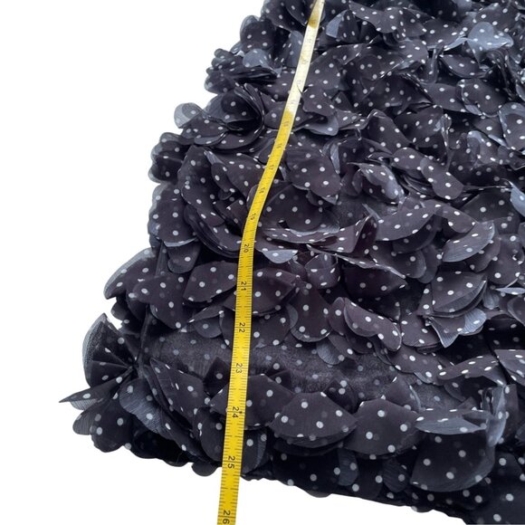 NWT Maeve by Anthropologie 3D  Polka Dot Mini Dress Sz 16 - Picture 6 of 10